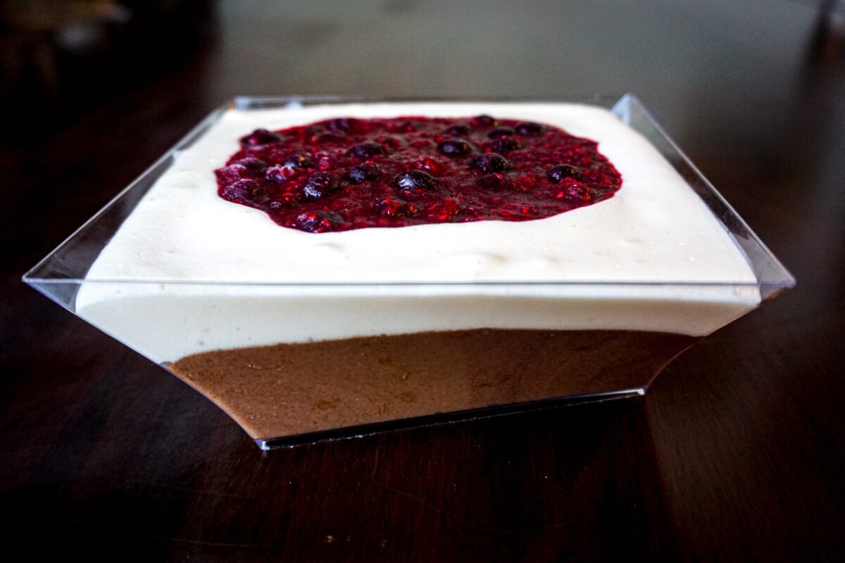 Mousse de chocolate bitter (5p)